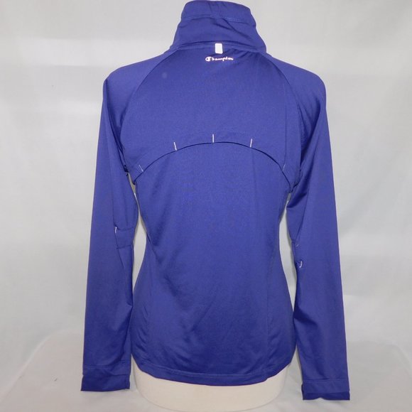 Champion Womens M Purple Running Activewear Track Jacket light Weight - Picture 9 of 11